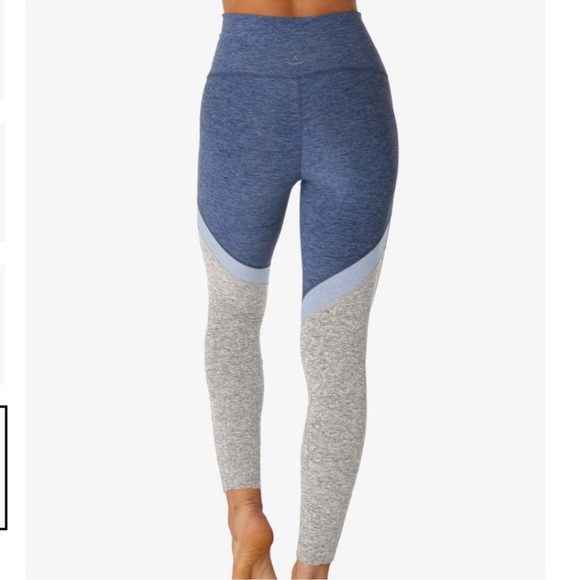 Beyond Yoga Spacedye Tri-Panel High Waisted Midi Legging - Picture 3 of 5